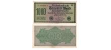 Germany #76c(7)/AU  1.000 Mark